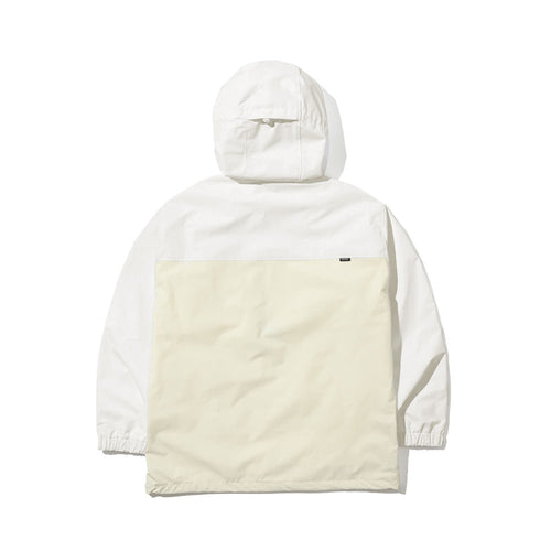 Mmm Hf Windbreaker Hooded Jacket White