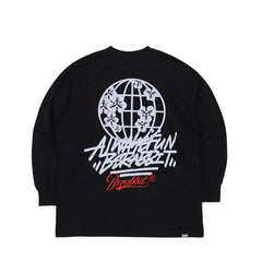 World Wide Jersey Long Sleeve Black