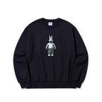 3D Rabbit Crewneck Navy