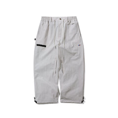 Refined Super Wide Ventilation Pants Bright Gray