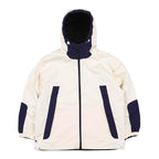 Twan Windbreaker Hooded Reversible Jacket Cream/Black