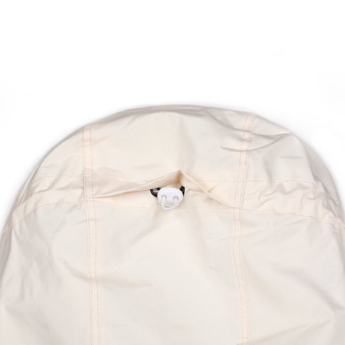 Twan Windbreaker Hooded Reversible Jacket Cream/Black