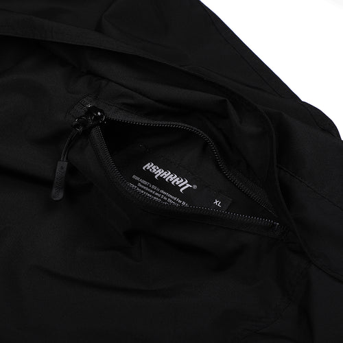Twan Windbreaker Hooded Reversible Jacket Cream/Black