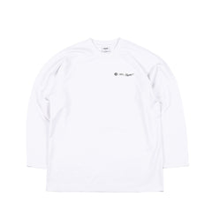 World Wide Jersey Long Sleeve White