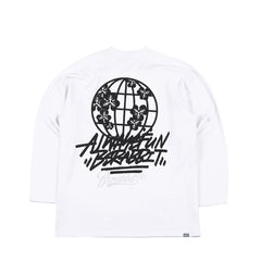 World Wide Jersey Long Sleeve White