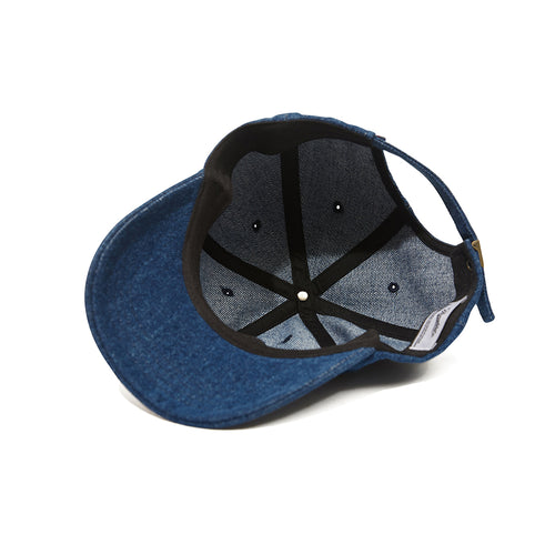 Bs Logo Denim Cap Blue