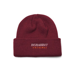 Bsrabbit Logo Beanie Burgundy