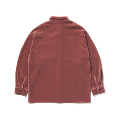 Dsxbs Heavy Corduroy Collar Shirt Indy Pink