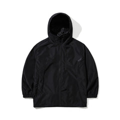 Mub Windbreaker Hooded Jacket Black