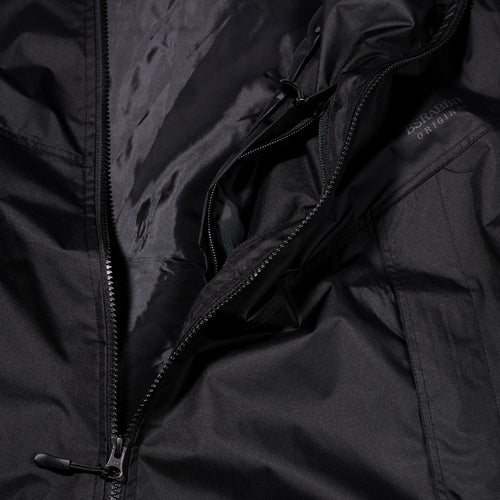 Mub Windbreaker Hooded Jacket Black