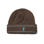 Br Line Beanie Brown