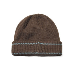 Br Line Beanie Brown