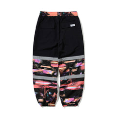 Original Pot-X Reflective Jogger Pants Pink Pattern