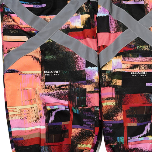 Original Pot-X Reflective Jogger Pants Pink Pattern