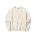 Embroidery Every Day Crewneck Cream