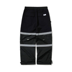 Original Pot-X Reflective Track Pants Check Green