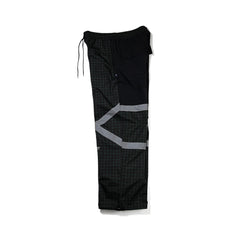 Original Pot-X Reflective Track Pants Check Green