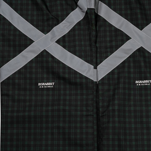 Original Pot-X Reflective Track Pants Check Green