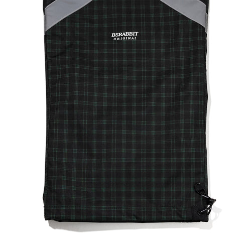Original Pot-X Reflective Track Pants Check Green