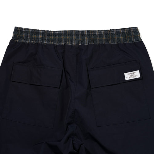 Original Pot-X Reflective Track Pants Check Brown