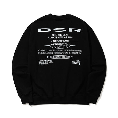 Always Having Fun Crewneck Black