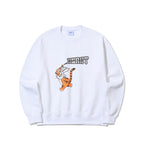 Bsrbt Tiger Rabbit Crewneck White