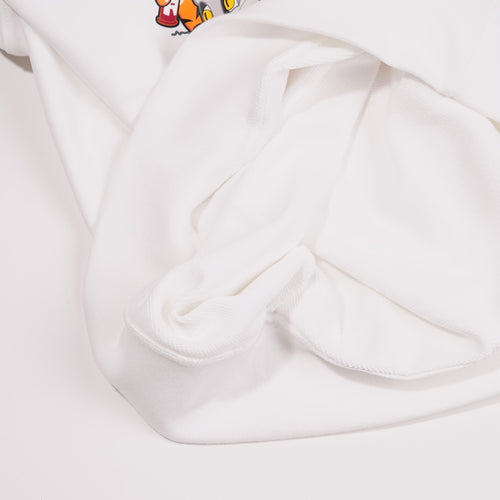 Bsrbt Tiger Rabbit Crewneck White
