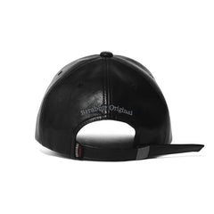 Worldwide Cap Vintage Leather Black