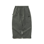 Logo Herringbone Super Wide Ventilation Pants Charcoal