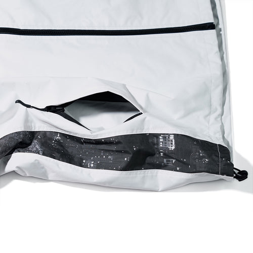 Mountain City Hooded Jacket White