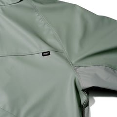 Wide H Hooded Jacket Khaki