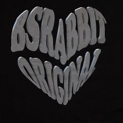 3D Heart Bsrabbit Long Sleeve Black