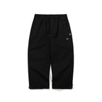 Logo Cotton Super Wide Ventilation Pants Black