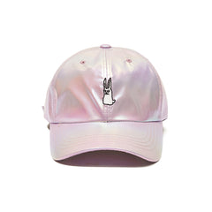 Gr Hologram Cap Pink