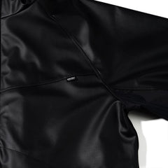 Wide H Hooded Jacket Black