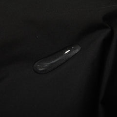 Wide Hooded Jacket Black