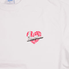 Heart Rabbit Long Sleeve White