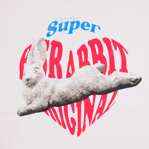 Heart Rabbit Long Sleeve White