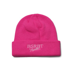 Bsrbt Logo Beanie Hotpink