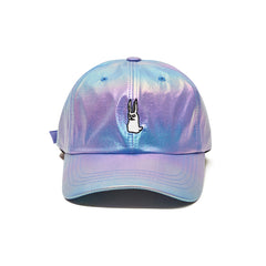 Gr Hologram Cap Blue