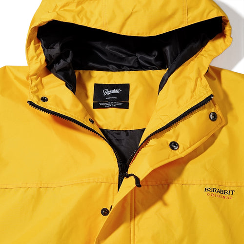 Retro Hooded Jacket Yellow