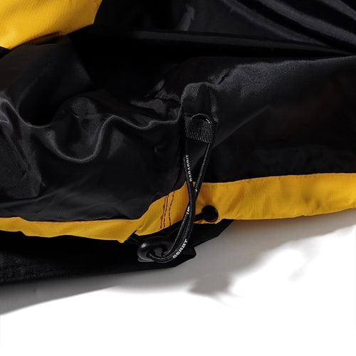 Retro Hooded Jacket Yellow