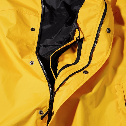 Retro Hooded Jacket Yellow