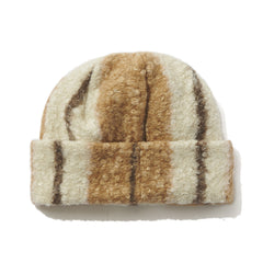 Softly Beanie Brown Stripe