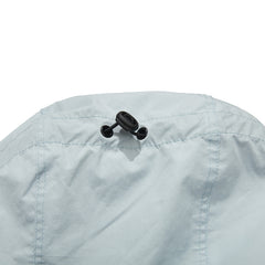 Wide Hooded Jacket Sky