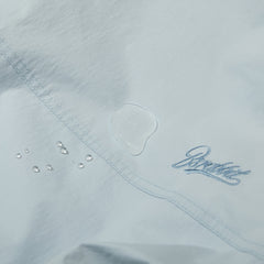 Wide Hooded Jacket Sky