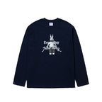 3D Every Day Rabbit Long Sleeve Navy