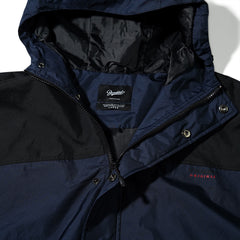 Retro Hooded Jacket Dark Navy