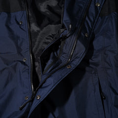 Retro Hooded Jacket Dark Navy