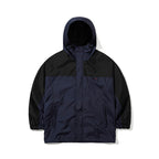 Retro Hooded Jacket Dark Navy
